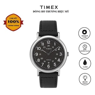 Đồng hồ Nam Timex Weekender 40mm 2-Piece Quick-Release - TW2T30700 Dây Da - Chính Hãng