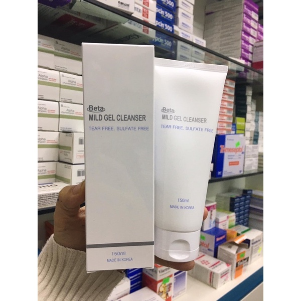 Sữa rửa mặt dịu nhẹ Beta mild gel cleanser 150ml