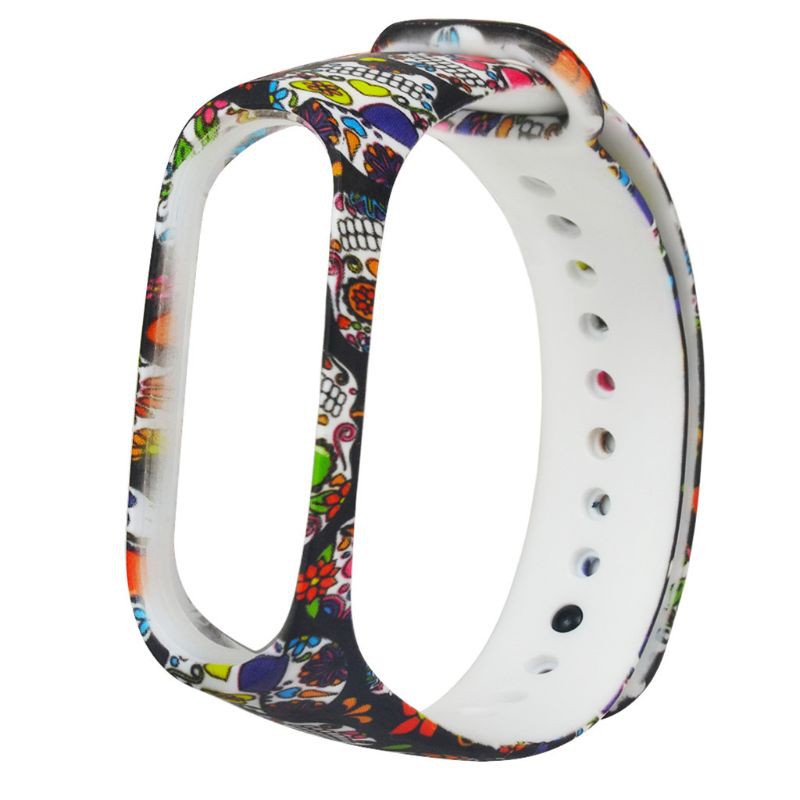 Dây Đeo Silicon Nhiều Màu Cho Đồng Hồ Thông Minh Xiaomi Mi Band 5 4 3 | BigBuy360 - bigbuy360.vn