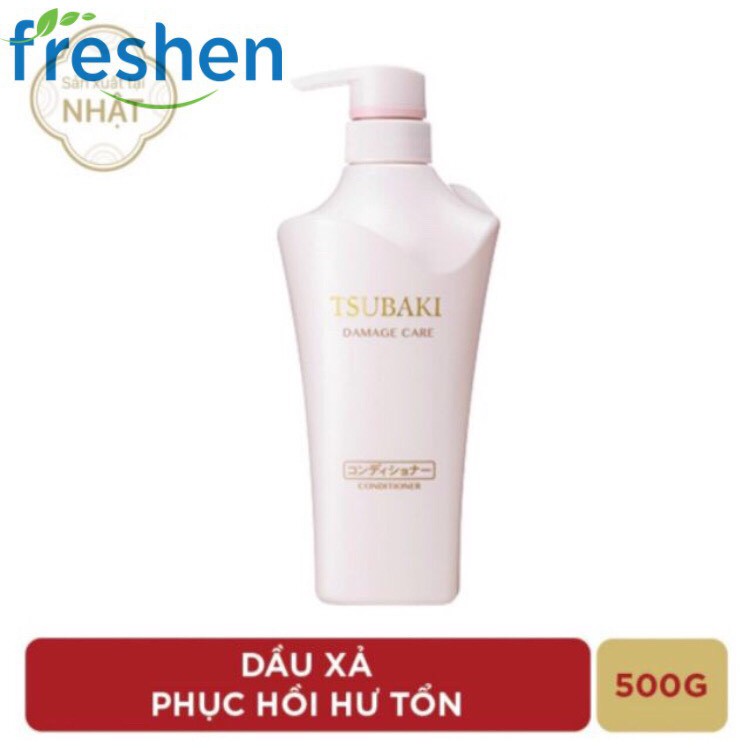 Bộ đôi gội xả phục hồi hư tổn Tsubaki Classic (500ml/chai)