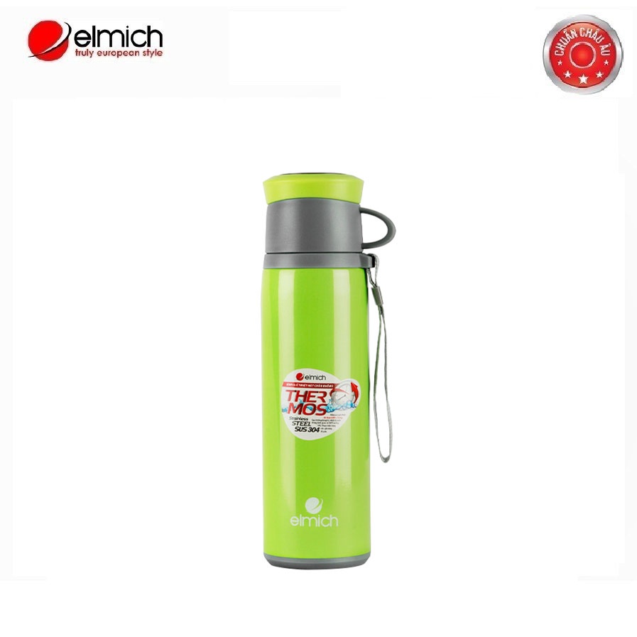 Phích giữ nhiệt ELMICH Inox 304 500ml EL0739 ( Nhiều màu )