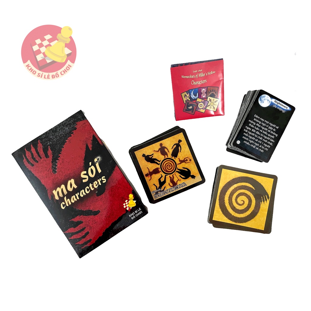 Ma sói Character  - Boardgame Werewolf Character