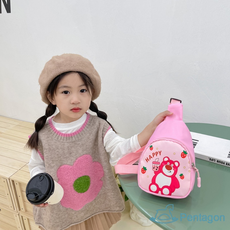 Túi Đeo Chéo Ngực Thiết Kế Dễ Thương Thời Trang Cho Bé