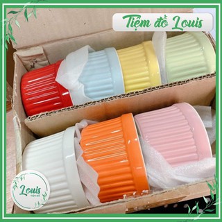 Hũ Ramenkin Sứ Nhiều Màu, Hũ Caramen Chén Sứ Làm Khay Nướng Bánh Ăn Dặm Đựng Sữa Chua Chưng Yến