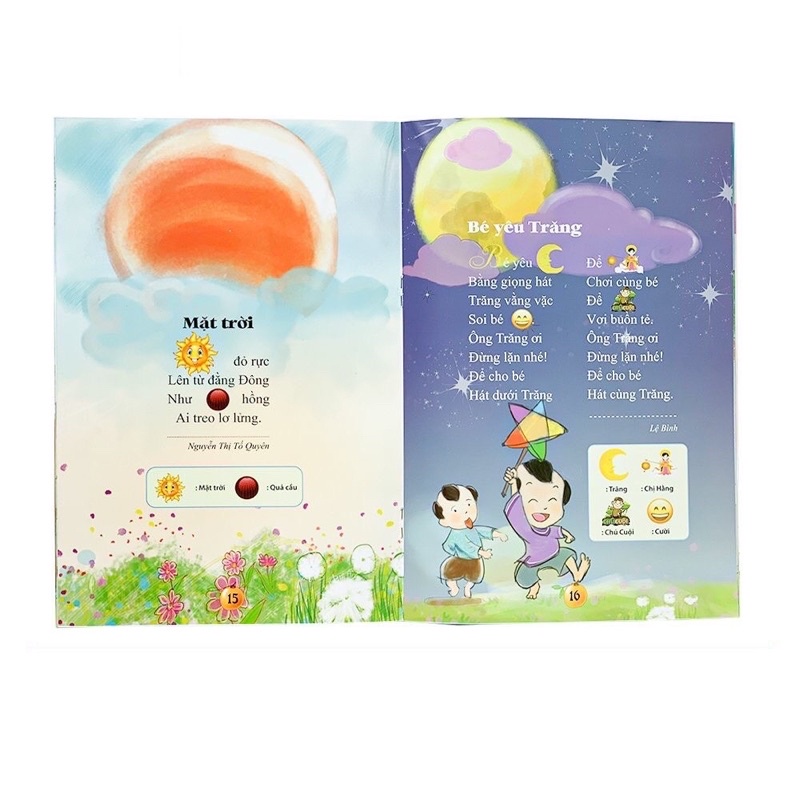 Sách - Thơ thiếu nhi dành cho bé tủ sách mầm non (Combo 6 cuốn)