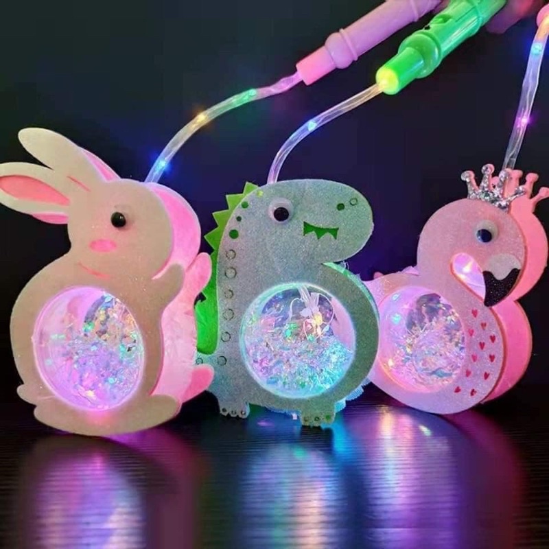 Đèn lồng mẫu thú có đèn và nhạc