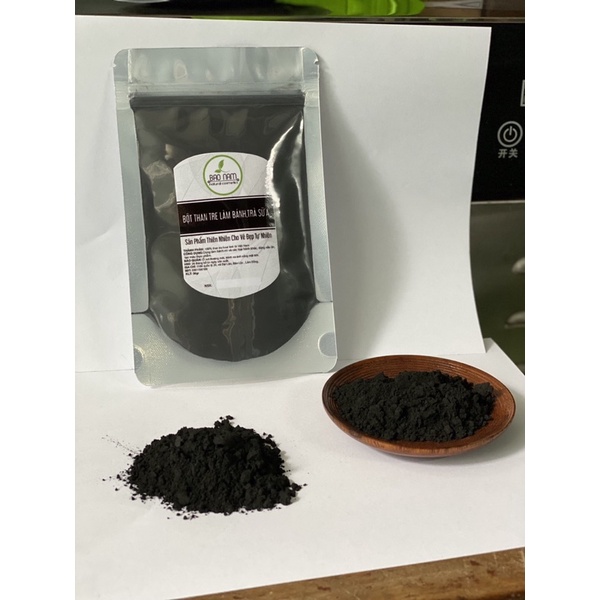 Bột tinh than tre làm bánh,làm trà sữa 50gr