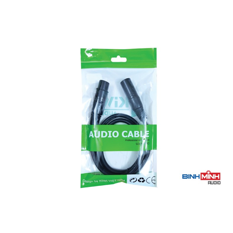 Dây Canon Kiwi Đực Cái bằng đồng Dài 80cm