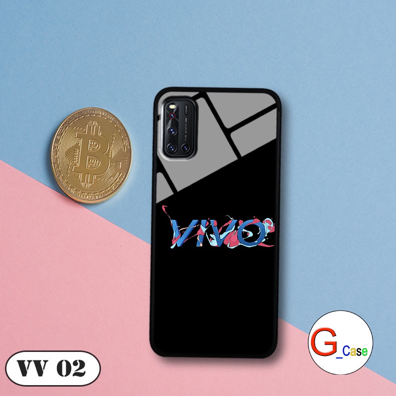 Ốp lưng Vivo V19  - in hình 3D Logo điện thoại