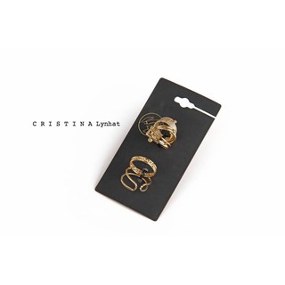 NHẪN SET KIỂU 6 CHIẾC FOREVER 21 XUẤT KHẨU