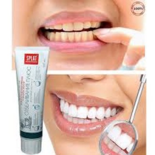 Kem Đánh Răng Splat White Plus Professional Series Trắng Răng Sạch Mảng Bám Bảo Vệ Men Răng
