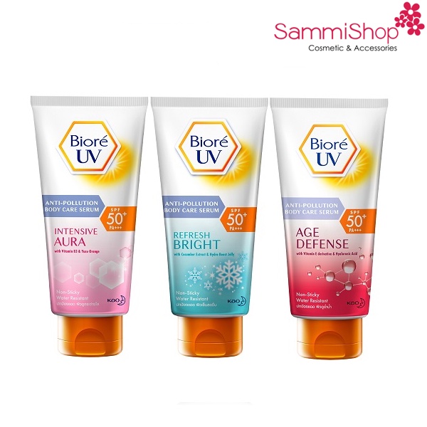 Serum chống nắng dưỡng thể Biore UV Anti-pollution Body Care Serum