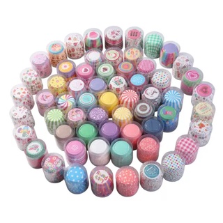Cup giấy, cup mềm, khuôn Cupcake (Hộp 100 cái)