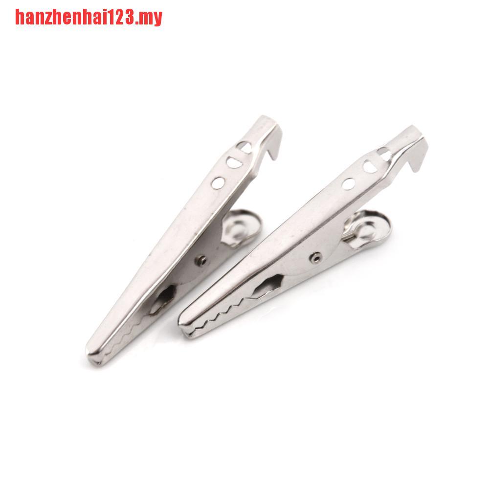 Set 20 Đầu Kẹp Cá Sấu Kim Loại Cách Điện Hanzhenhai123