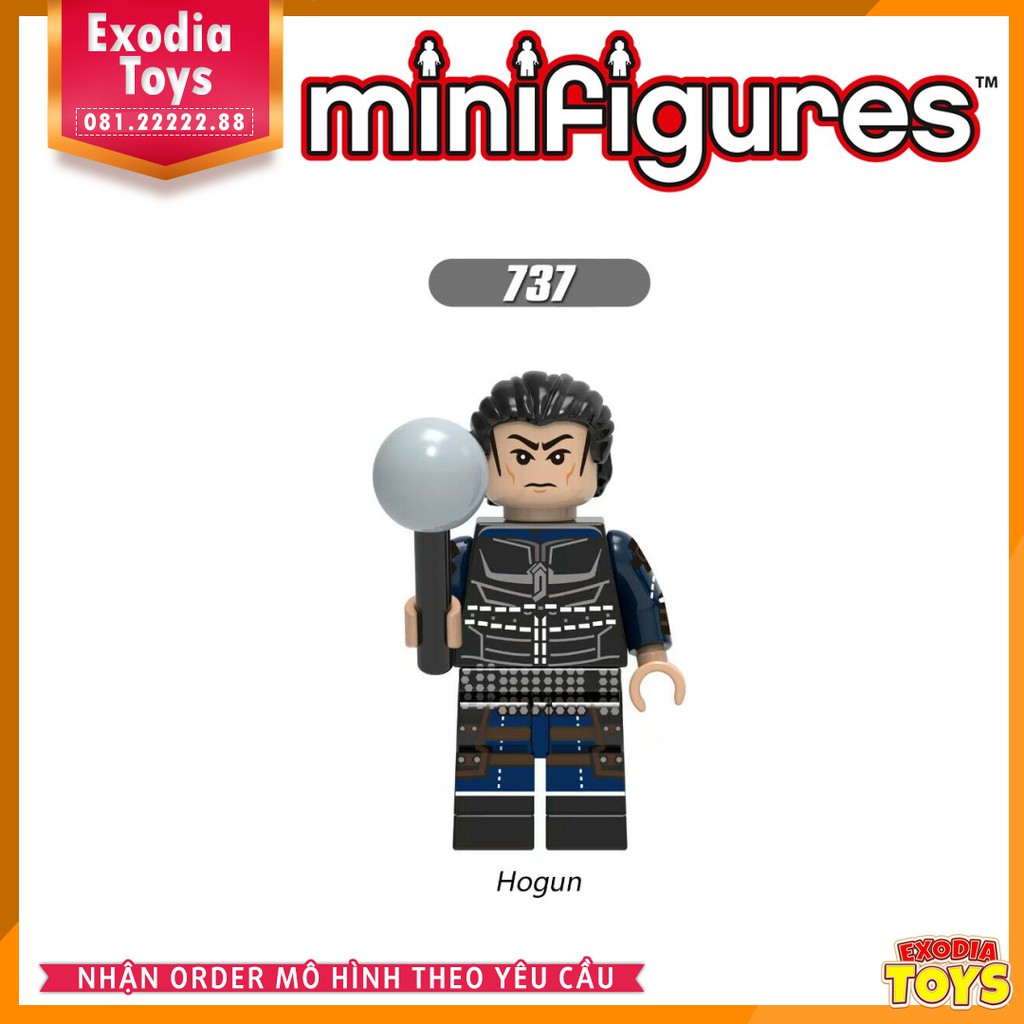 Xếp hình minifigure siêu anh hùng Marvel Thần Sấm : Thor 2 The Dark World - Đồ Chơi Lắp Ghép Sáng Tạo - X0176