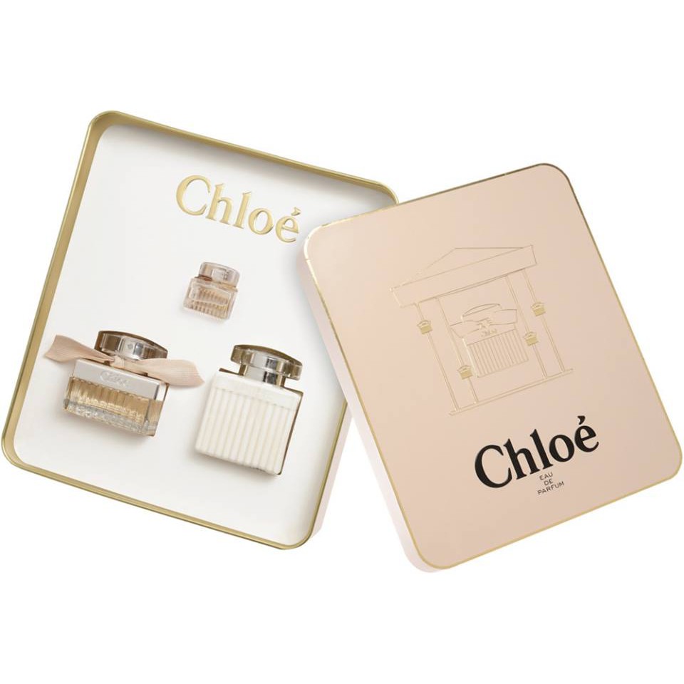 BỘ QUÀ TẶNG NƯỚC HOA (30ml), DƯỠNG THỂ CHLOE EAU DE PARFUM(100ml)