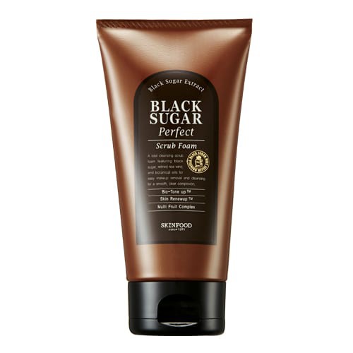 Sữa rửa mặt đường đen Skinfood Black Sugar Perfect Scrub Foam