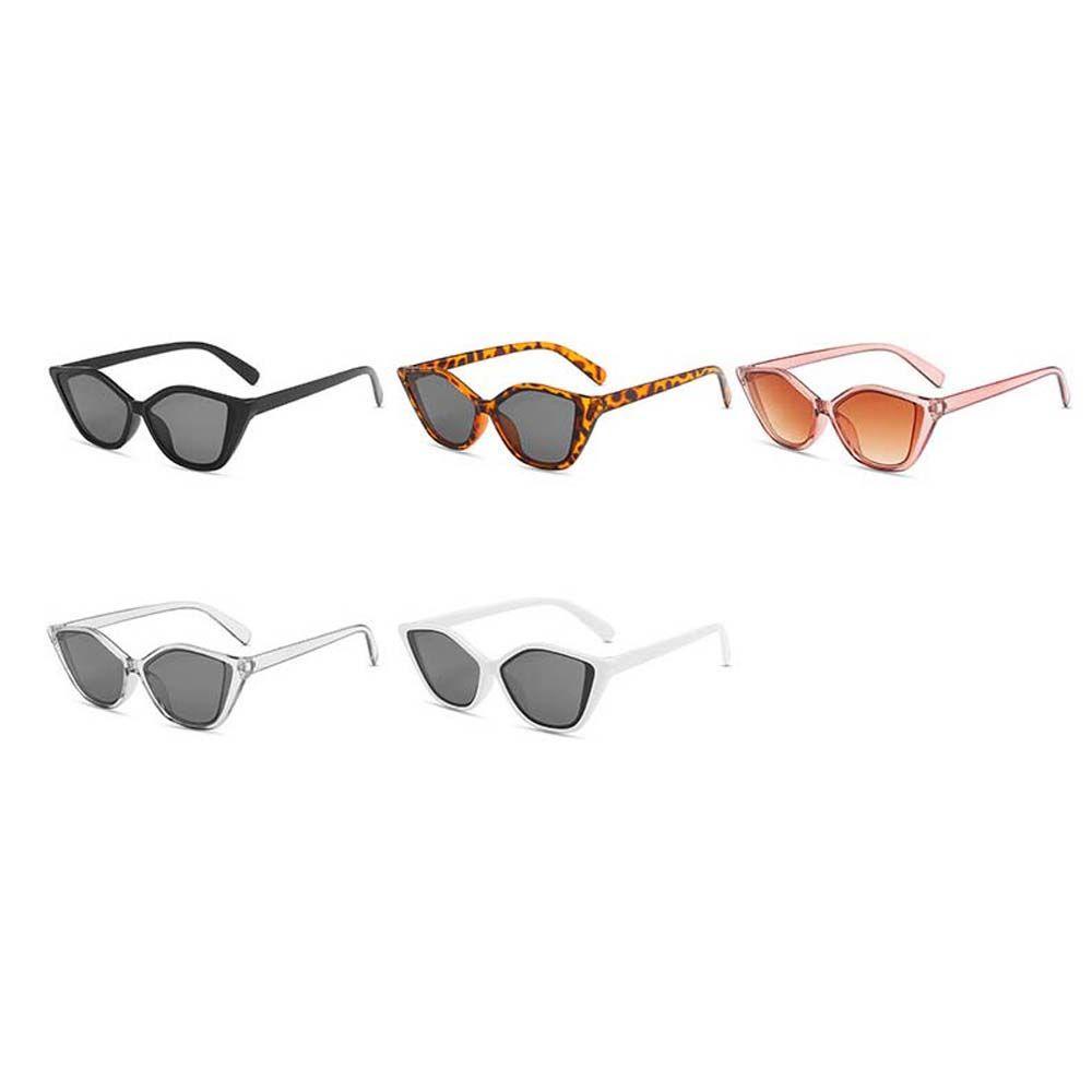 DARNELL Kính Mát Gọng Mắt Mèo Họa Tiết Da Báo Màu Xanh Lá / Đen Phong Cách Hàn Quốc Thời Trang Cho Nữ