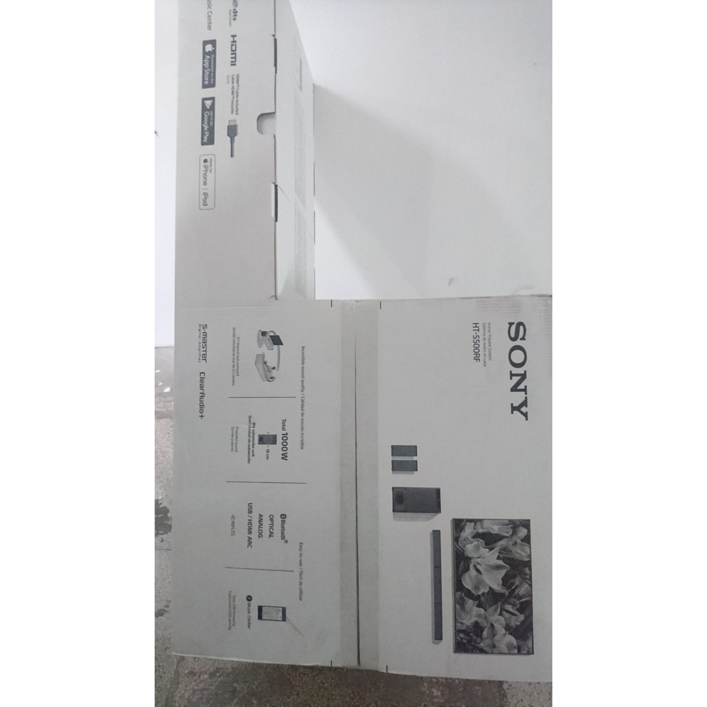 Loa souldbar Sony S500RF 1000W-BH 12 Tháng Chính Hãng