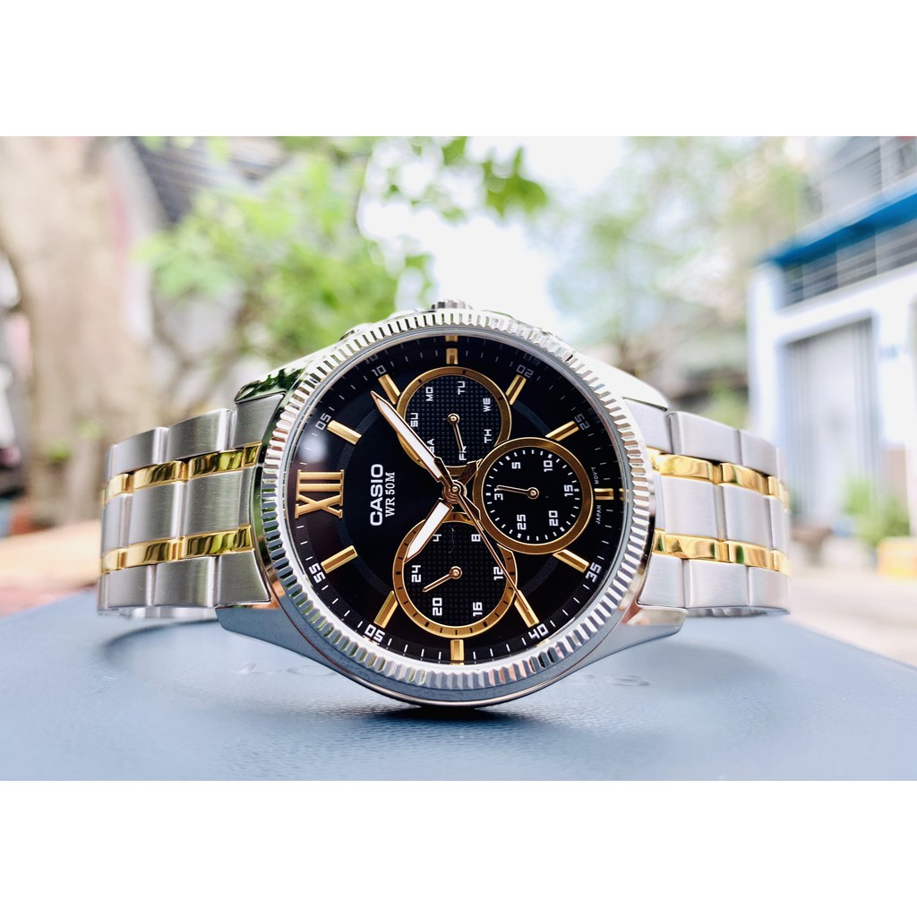 Đồng Hồ Nam Casio Dây Kim Loại 🍁FREESHIP🍁 Giảm 50k Khi Nhập Mã [CASIONAM] Đồng Hồ Casio Chính Hãng