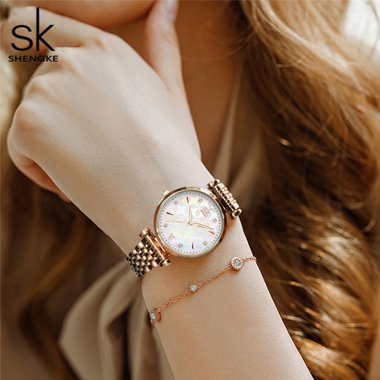 Đồng Hồ Nữ Shengke Kiểu Dáng Sang Trọng | BigBuy360 - bigbuy360.vn