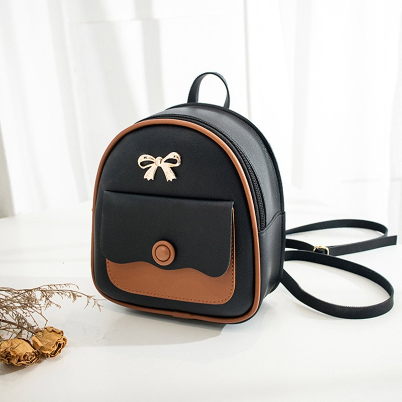 Ba Lô Da PU Nhỏ Xinh Đa Năng Cho Nữ