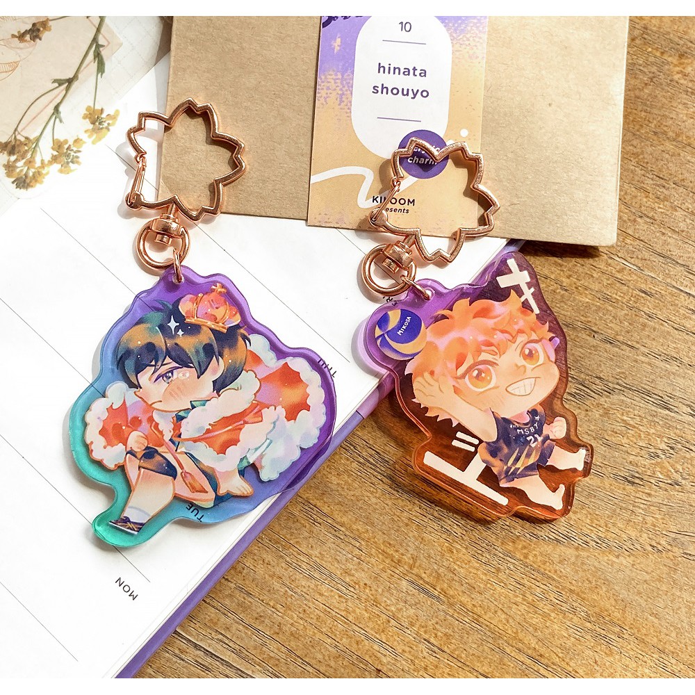 Móc khoá Haikyuu KageHina