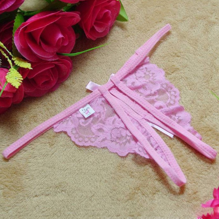 Quần lót ren 2 dây lọt khe siêu sexy