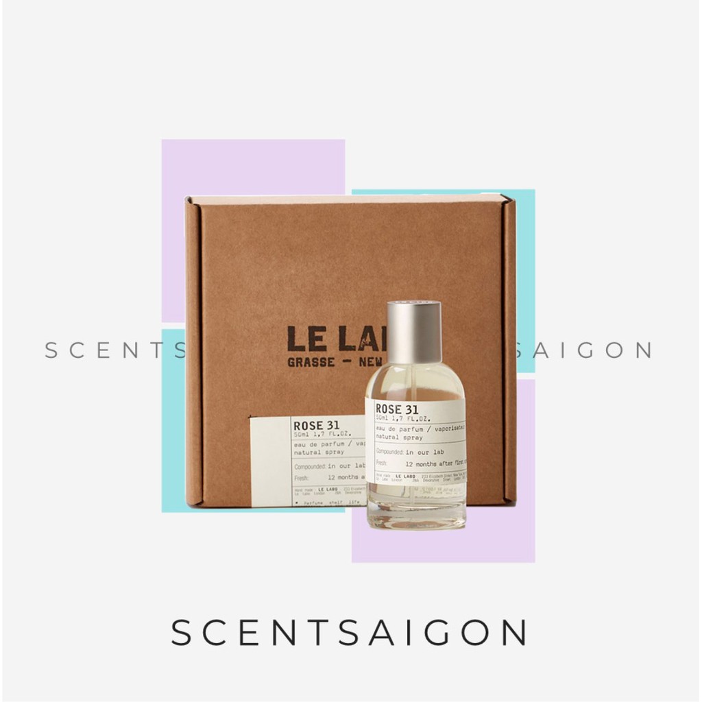 -Scentsaigon- Nước hoa dùng thử Le Labo Rose 31 10ml