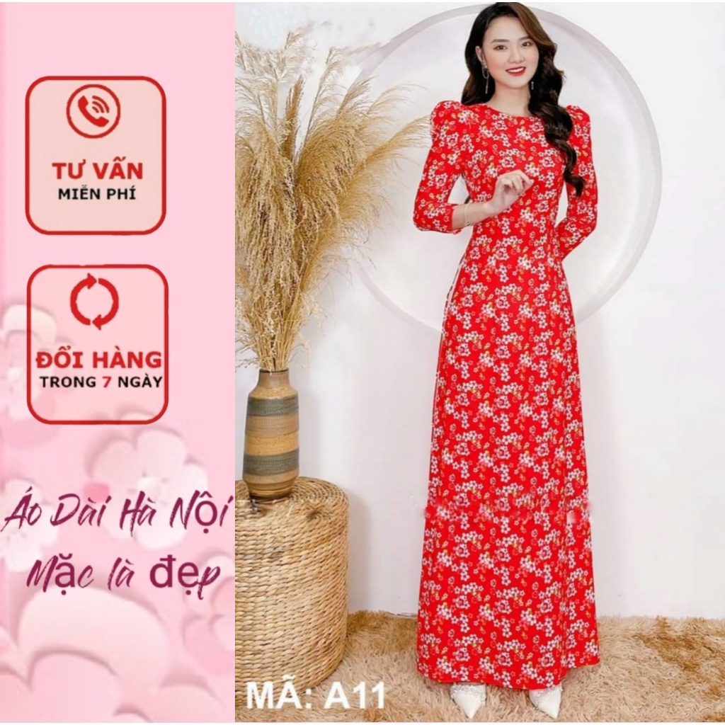 Tổng hợp những mẫu áo dài in 3D rẻ và đẹp, giá yêu thương - Áo Dài Hà Nội