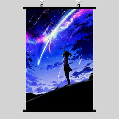 Poster vải anime Your Name 04 30x45 tranh vải