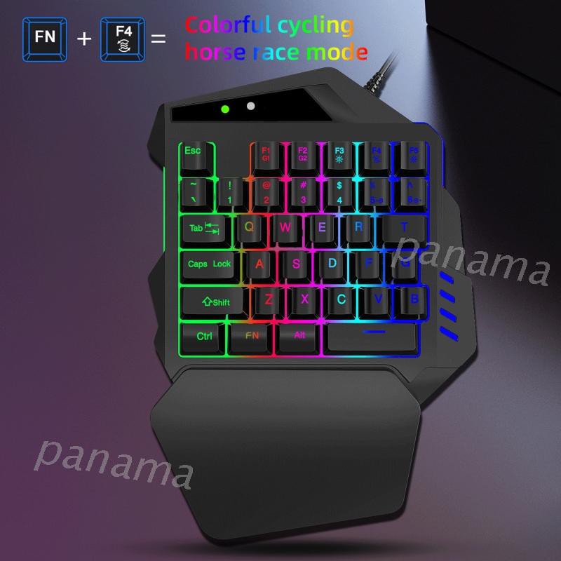 Bàn Phím Chơi Game Nama V500 35 Phím Rgb