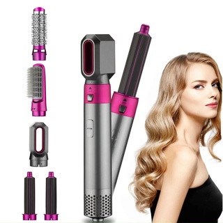 Lược điện rulax đa năng 5in1,máy làm tóc, tạo kiểu tóc, máy sấy tóc tự động, uốn xoăn,làm phồng tóc tự nhiên