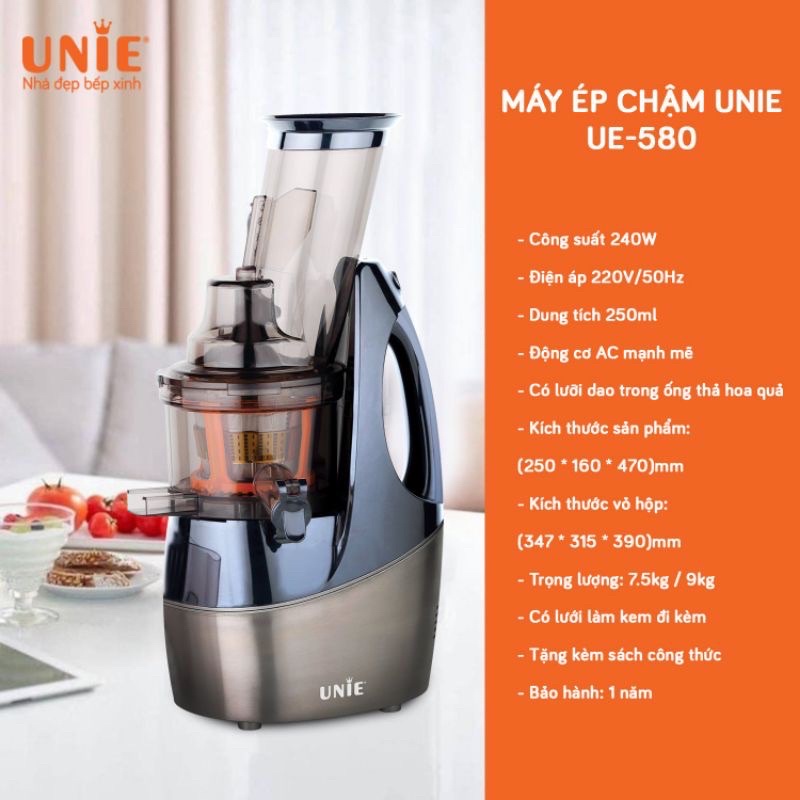 MÁY ÉP CHẬM UNIE UE580