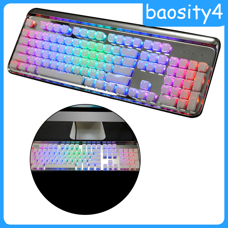 (Hàng Mới Về) Set 4 Nút Bàn Phím Trong Suốt Cao Cấp Tiện Dụng 108 Phím | BigBuy360 - bigbuy360.vn