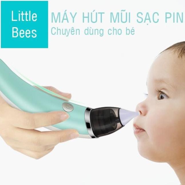 [BẢO HÀNH]  Máy Hút Mũi Cho Trẻ Em , Chống Viêm Niêm Mạc Mũi Của Bé, Dùng Pin Sạc Vô Cùng Tiện Lợi