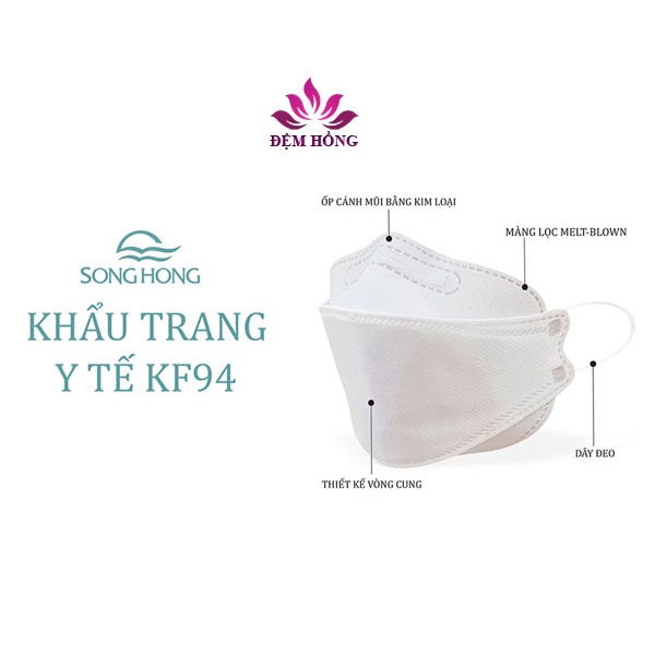 Khẩu Trang KF94 4D Kháng Khuẩn Uni Mask Chống Bụi Mịn PM2.5 Cao Cấp Hàn Quốc - Xoai Auth