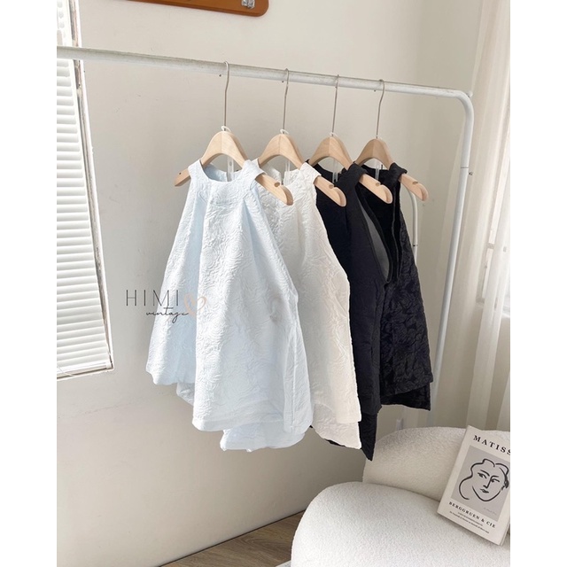 Set babydoll cổ yếm