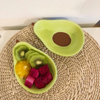 Bát sứ ăn dặm hình quả bơ