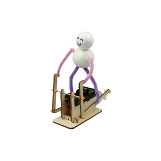 Đồ chơi sáng tạo STEM tự làm robot đạp xe Đồ chơi tự làm DIY Giáo dục STEM Đồ chơi cho bé trai bé gái