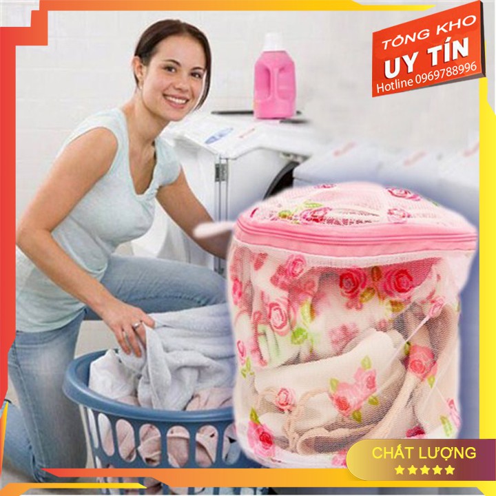 Combo 3 Túi Lưới Giặt Tròn Bảo Vệ Đồ Lót Tiện Ích
