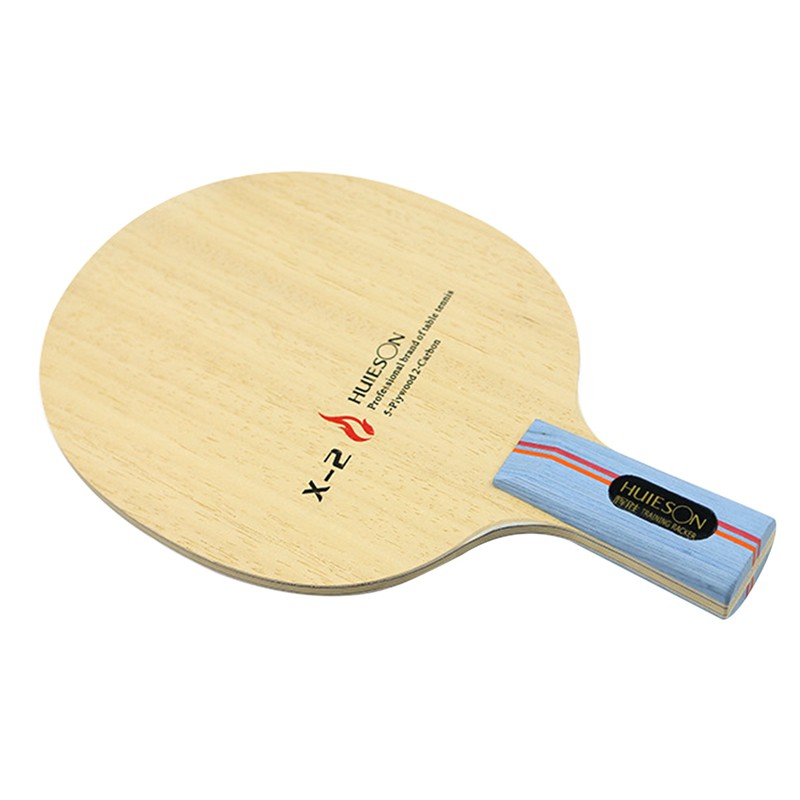 Huieson 7 Ply Hybrid Carbon Table Tennis Racket Blade Lightweight Ping Pong Racket Blade for Table Tennis Training Short Handle