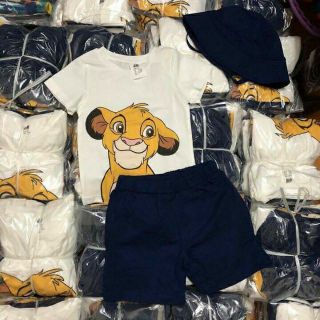 Set sư tử HM kèm mũ bé trai