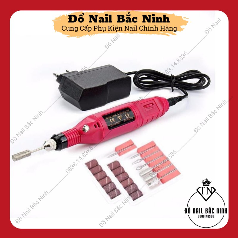 Máy Mài Nail Mini Cầm Tay Dễ Sử Dụng , Nhỏ Gọn Dùng Mài Móng Tiện Lợi