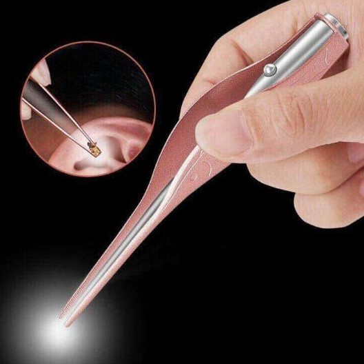 MVP2190 Dụng cụ lấy ráy tai / Bộ lấy ráy tai / Ngoáy tai có đèn 3 trong 1 kèm kẹp siêu tiện