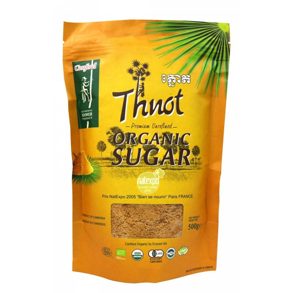 ĐƯỜNG THỐT NỐT HỮU CƠ - GÓI 500GRAM