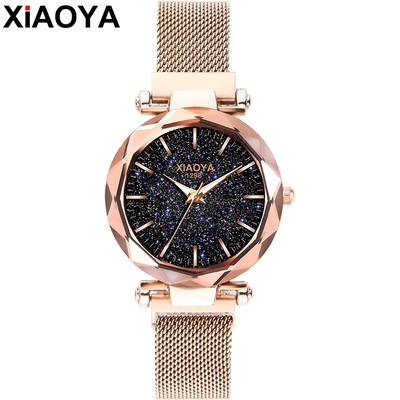 Đồng Hồ Đeo Tay XIAOYA 1298 Thiết Kế Dây Kim Loại Cho Nữ