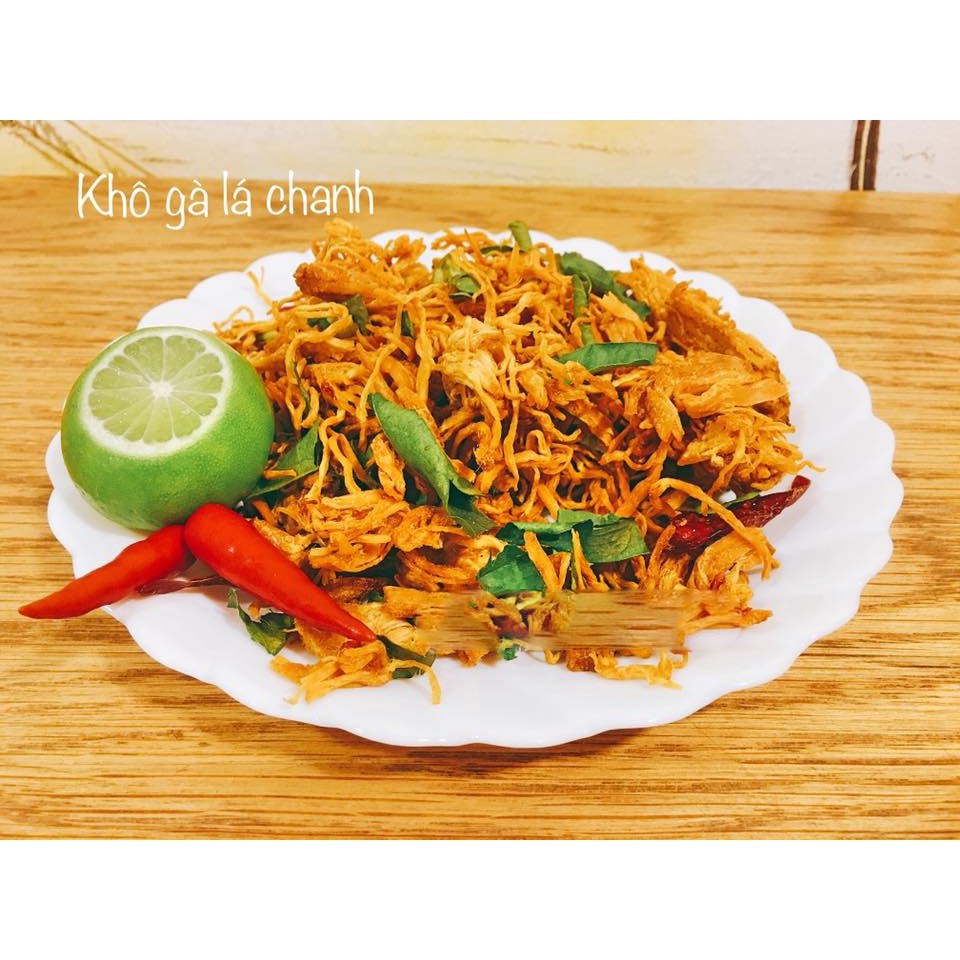 Khô Gà Lá Chanh 300g, vừa Ngon vừa Rẻ và Chất Lượng | BigBuy360 - bigbuy360.vn
