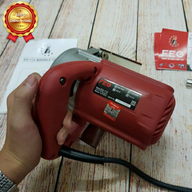 Máy cắt gạch FEG EG-112 (cắt đá, gỗ, gạch, bê tông, ống nước) Chính hãng