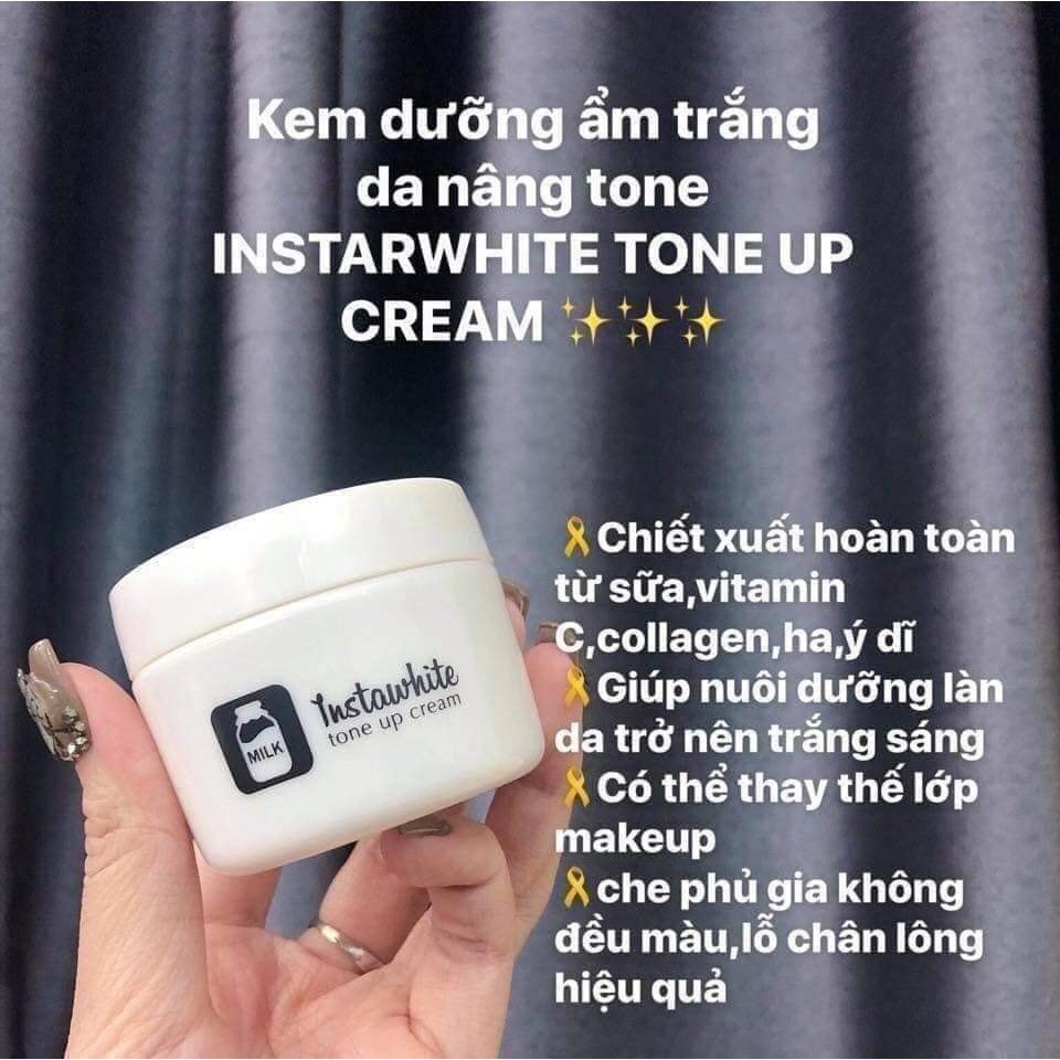 Kem Dưỡng Trắng Da nâng tông Instawhite Tone Up Cream Meishoku Nhật 50g